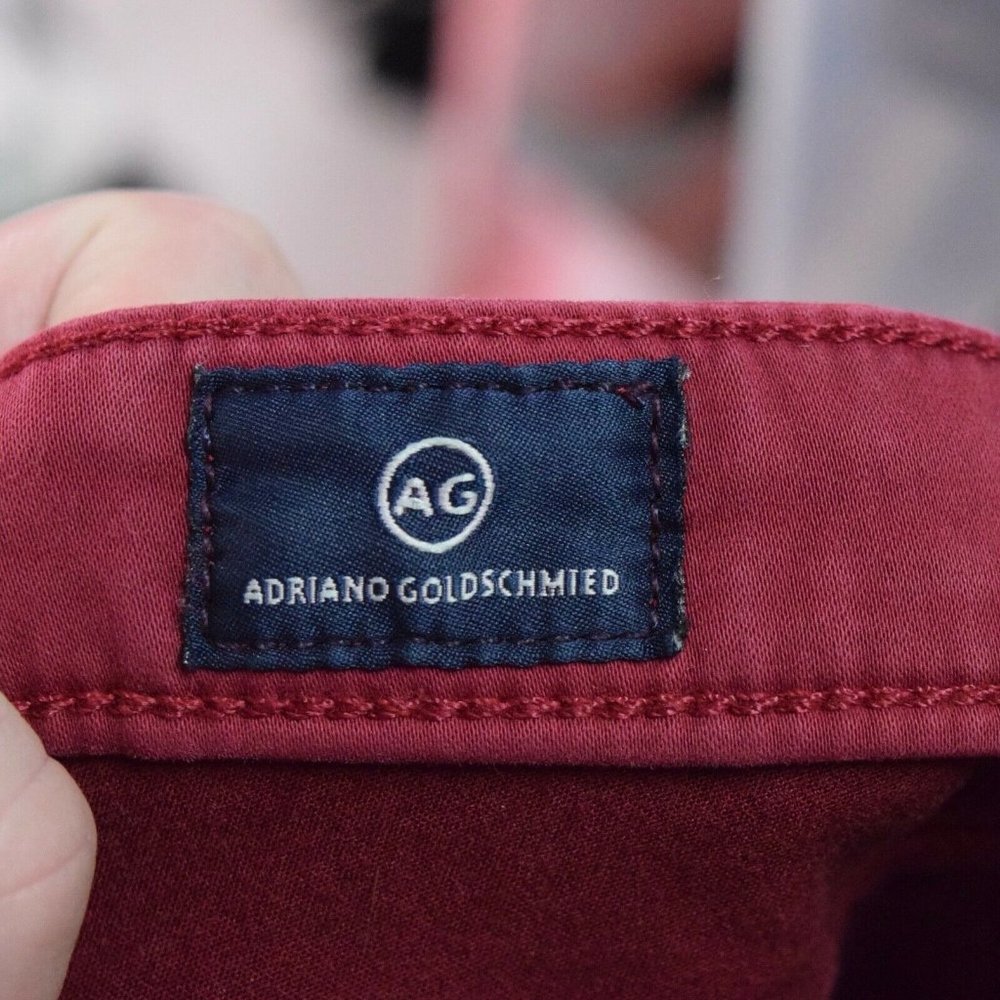 Ag Adriano Goldchmied Rust Red Soft & Stretchy Le… - image 5
